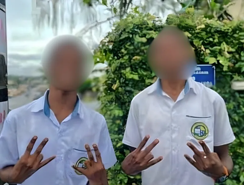 Pierre Rayane Ondo Ollomo et Jérémie Emmanuel Mbe Ole, élèves décédés