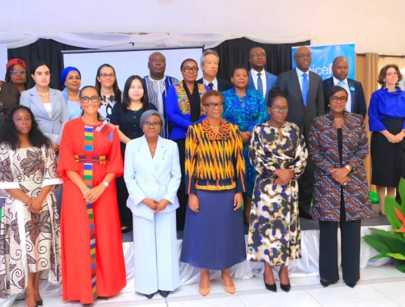 Présentation du rapport de l'analyse des privations multiples chez les enfants au Gabon.