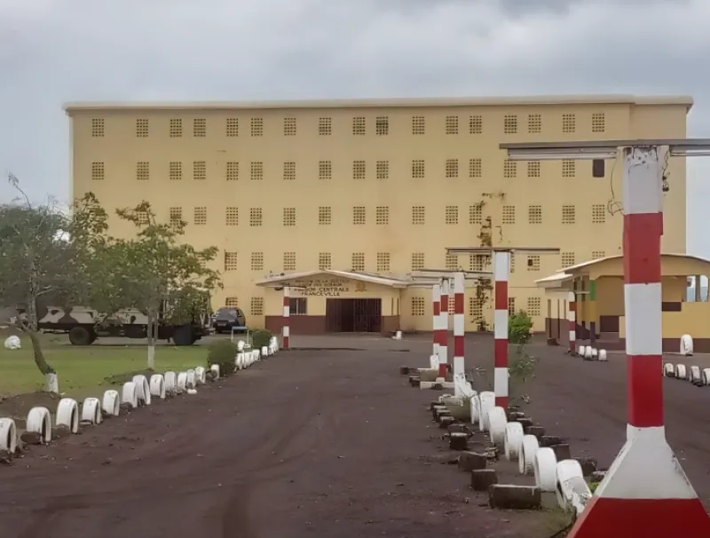 Prison de Yene à Franceville au Gabon 