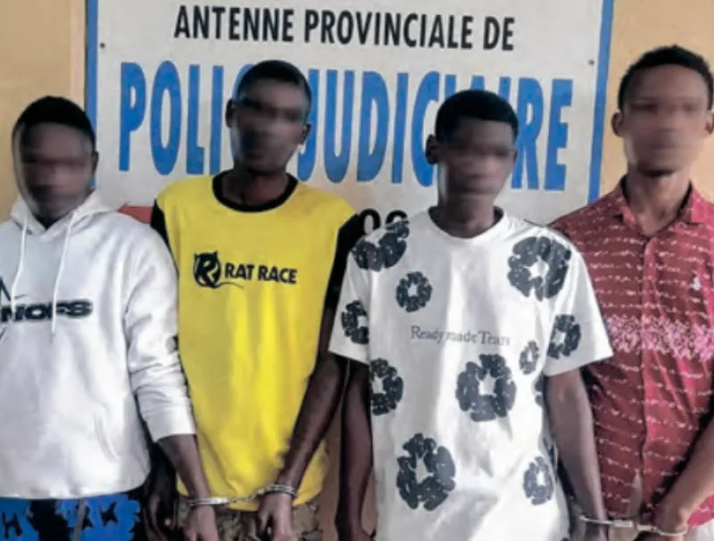 Les quatre agresseurs présumés du jeune Sandjo