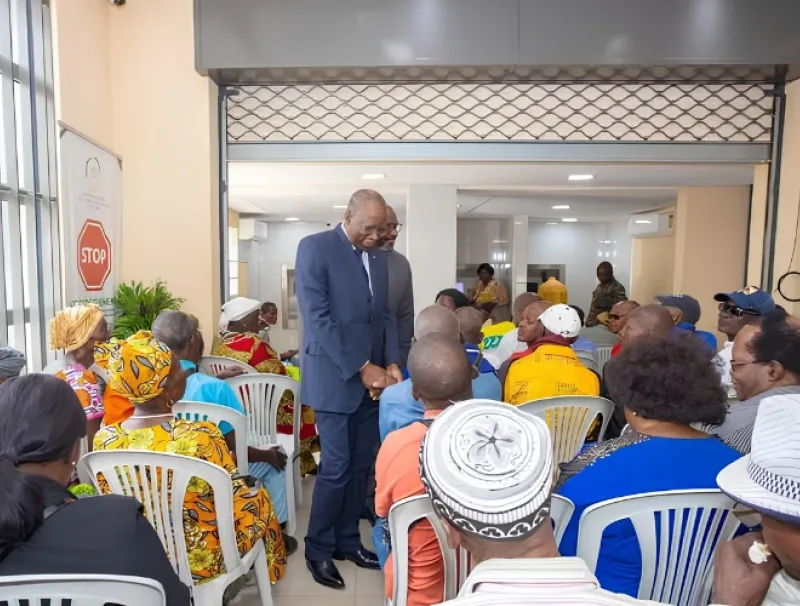 Retraités gabonais