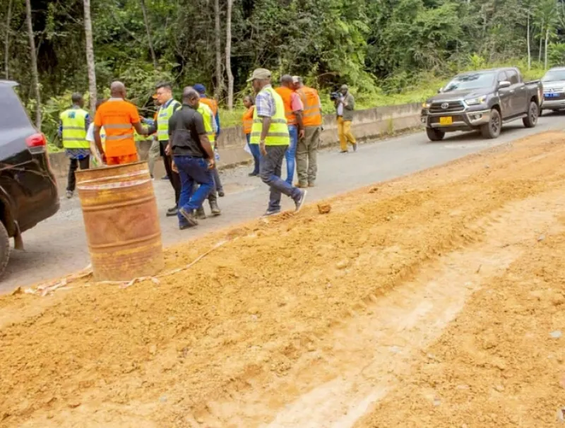 Route Ndendé-Tchibanga