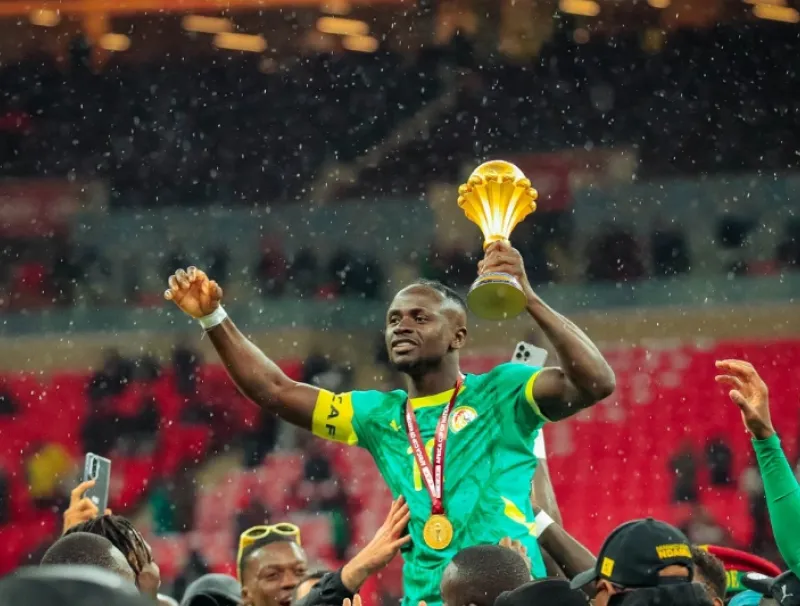 Sadio Mané, footballeur international sénégalais 