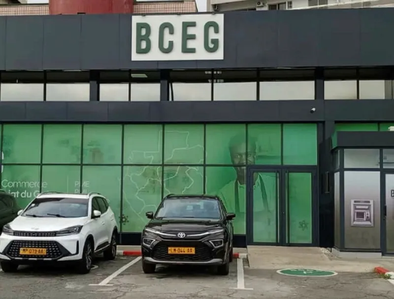 Siège de la Banque pour le commerce et l'entrepreneuriat du Gabon (BCEG)