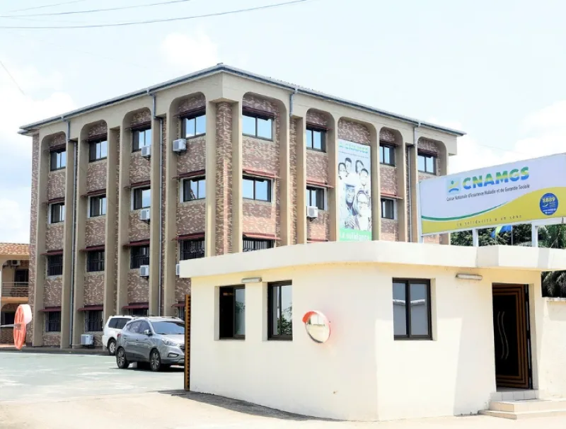 Siège de la cnamgs à Libreville