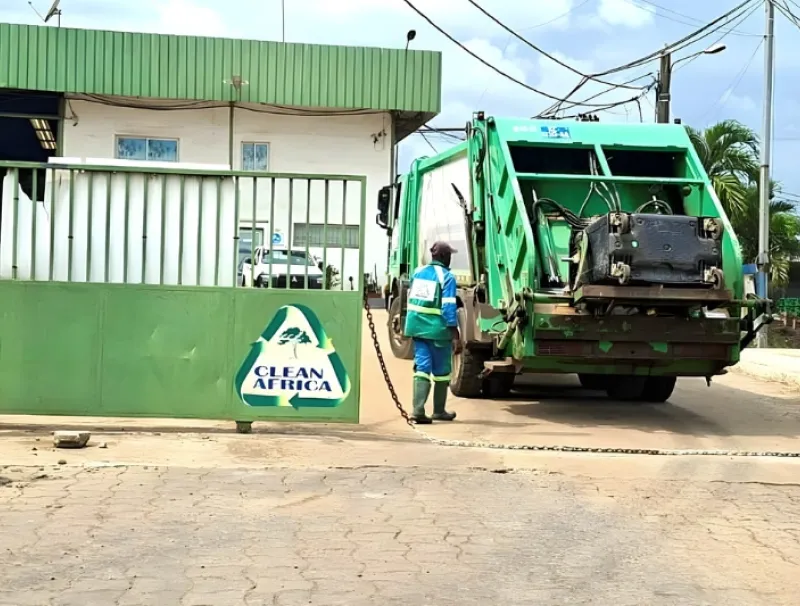 Siège de clean africa à Libreville