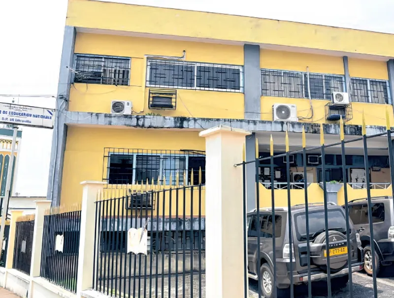 Le siège du ministère de l’Éducation nationale à Libreville, avenue de la Liberation