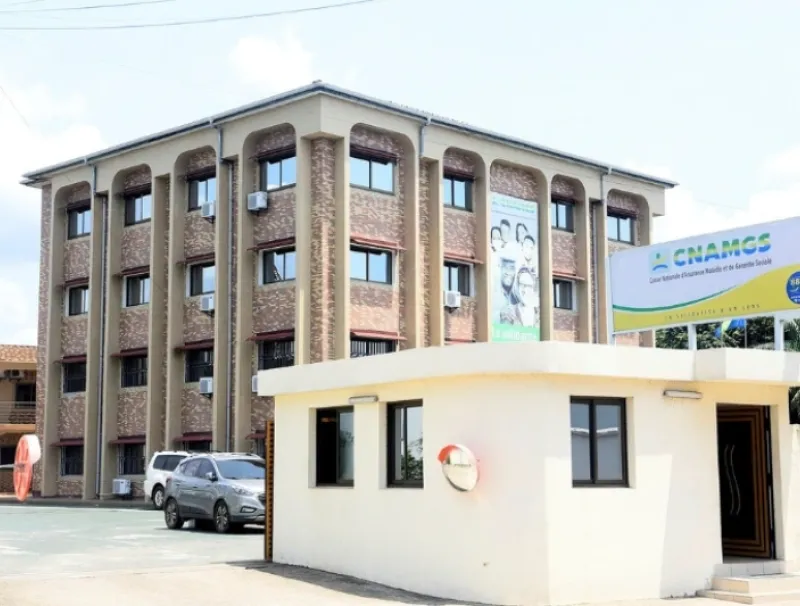 Siège de la cnamgs à Libreville