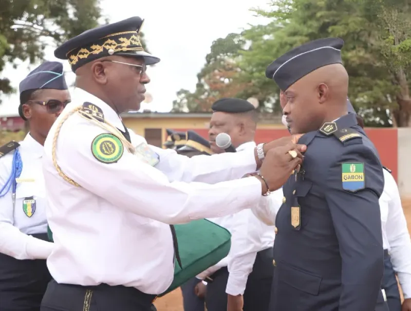 Sortie de 78 stagiaires de l'École nationale des sous-officiers de police