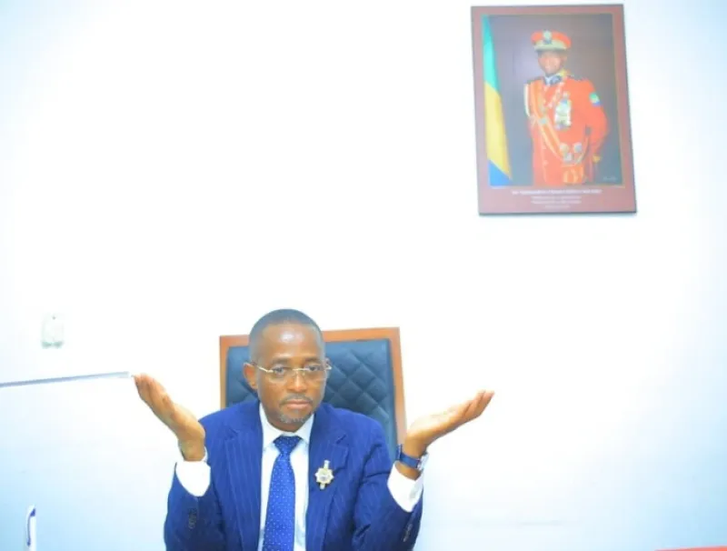 Le ministre du Pétrole et du Gaz, Sosthène Nguema Nguema.