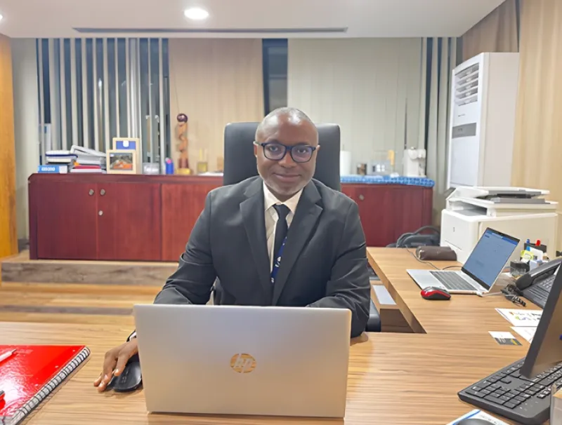 Steeve Saurel Legnongo, administrateur directeur général de la SEEG