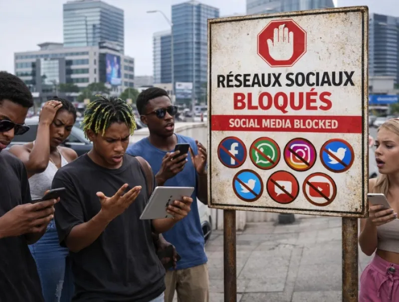 Suspension des réseaux sociaux au Gabon