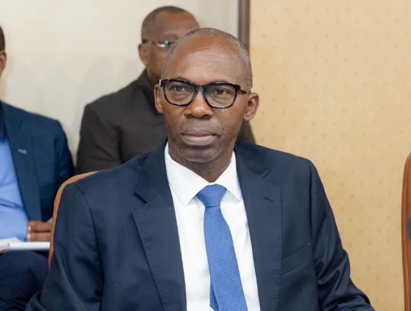 Thierry Minko, ministre de l'économie