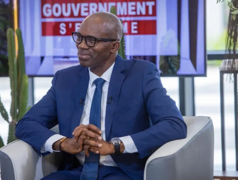Thierry Minko, ministre de l'économie