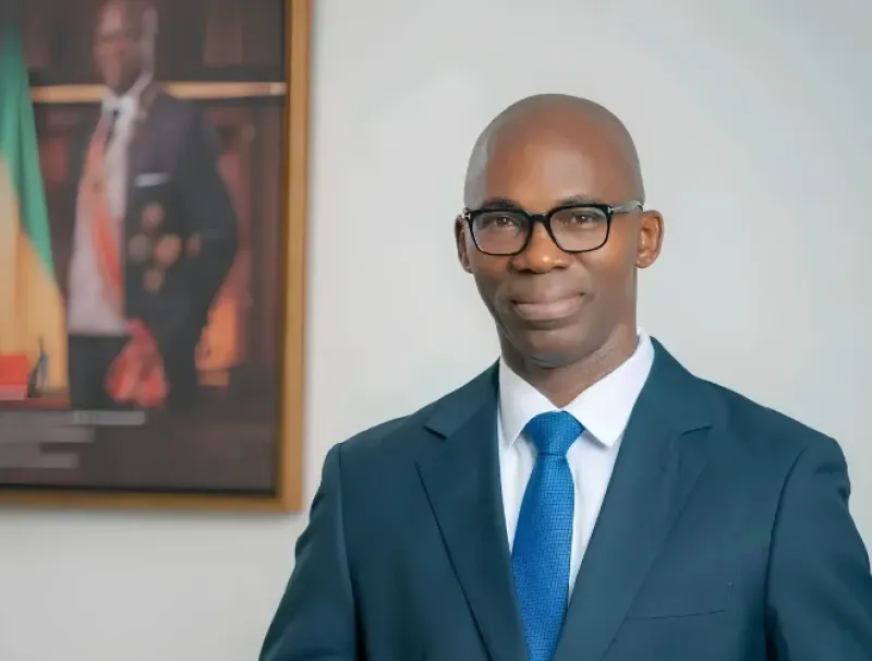 Thierry Minko, ministre de l'économie