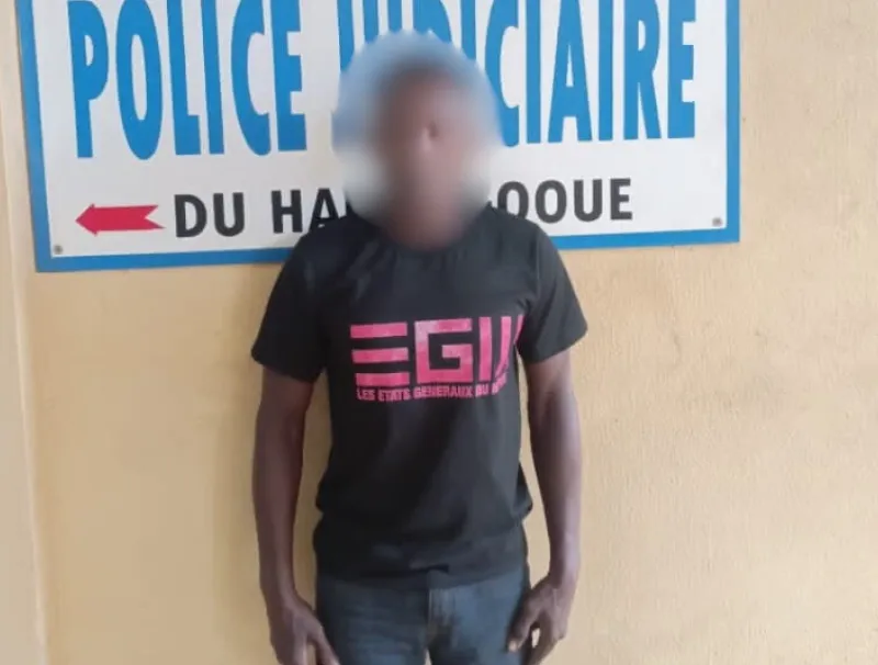 William Mpiga, ancien militaire radié