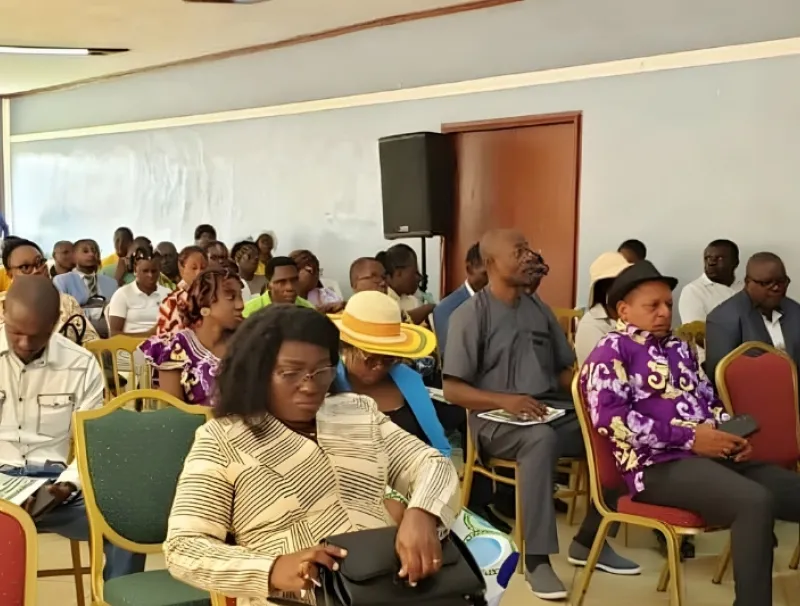 Quelques instants commémoratifs de la JNE hier à Lambaréné