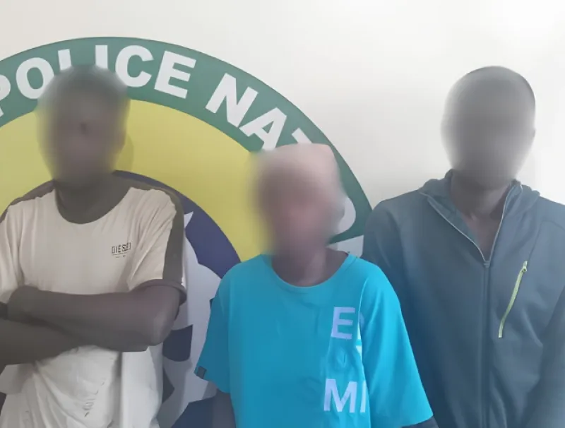  Kendryck Nkogou, 27 ans, et Darly Cruff Rayiviré Ralougou