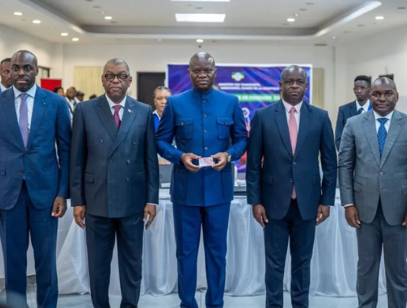 Brice Clotaire Oligui Nguema, président du Gabon et les membres du gouvernement