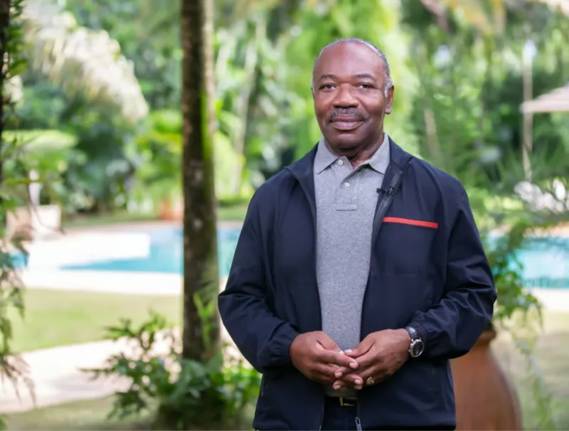 Ali Bongo ancien président de la république