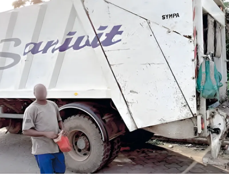 Société Sanivit, collecteur d’ordures