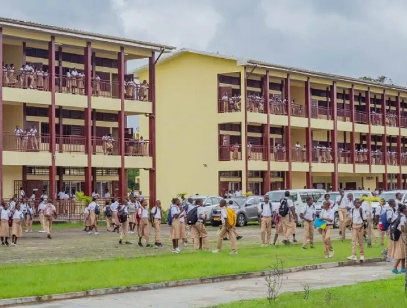 Des élèves gabonais. © DR