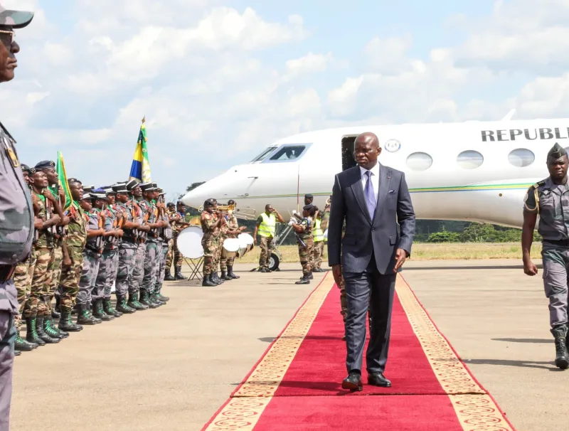 Inauguration de l’aéroport Emmanuel Issoze Ngodet de Makokou.