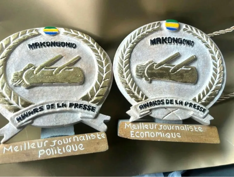 Les prix décernés aux journalistes de l’Union. © Jocelyn Abila