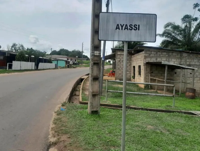 Un pan du quartier Ayassi, lieu de la commission des faits. © Lea Daoud