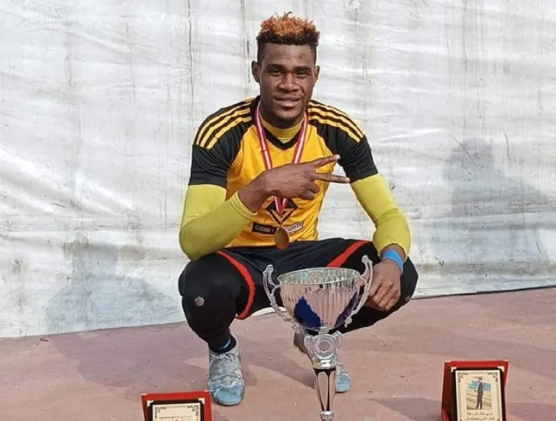 Dalian Toung Allogho restera-t-il à Mangasport la saison prochaine? © DR