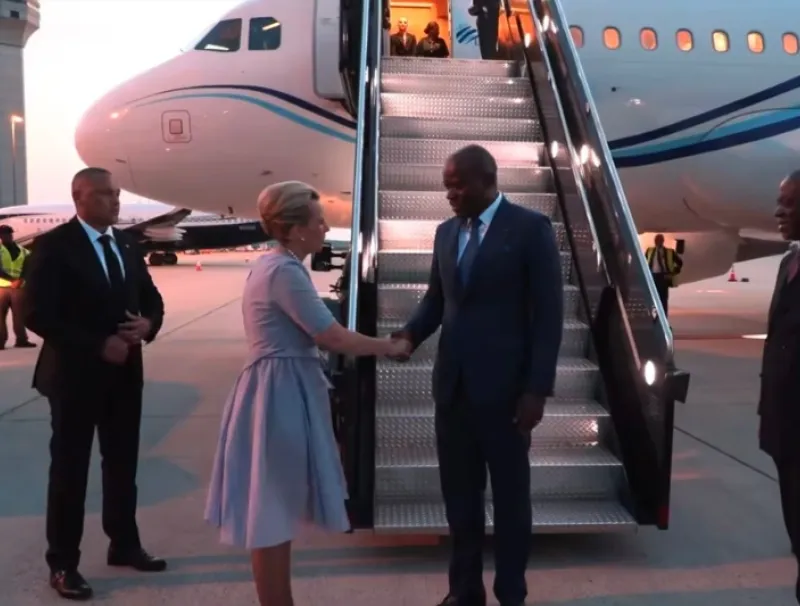 Arrivée du chef de l’Etat, Brice Clotaire Oligui Nguema à Washington DC. © DR