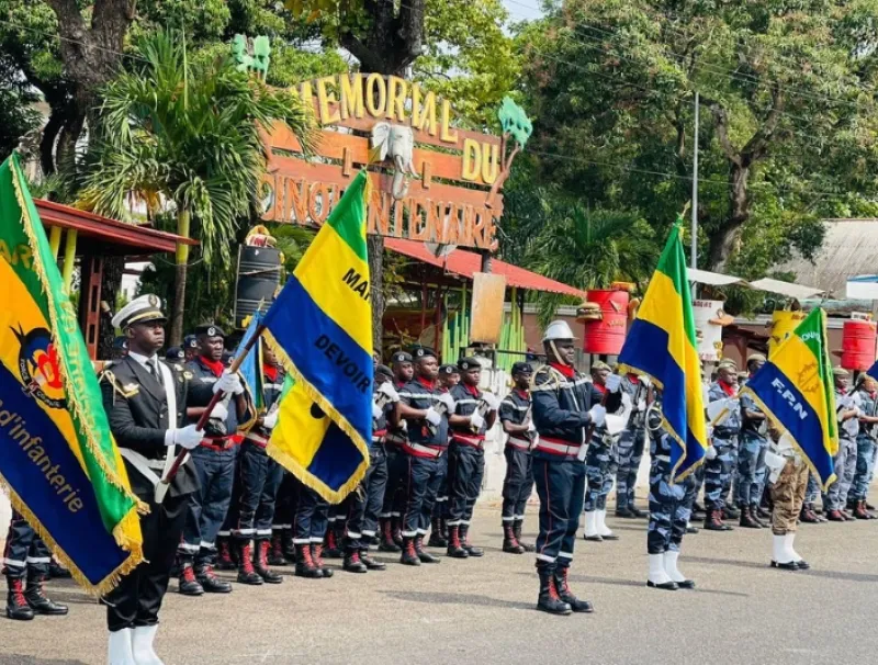 Journée nationale du drapeau : allégeance à l'emblème national à Port-Gentil