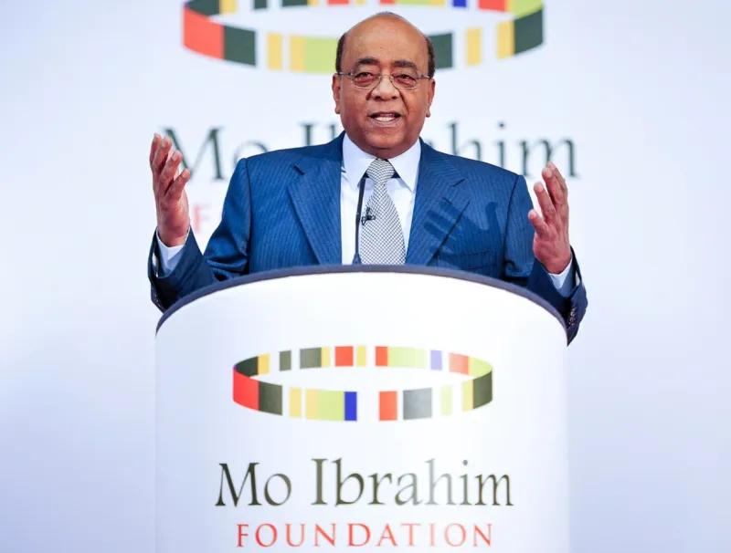 Le représentant de la fondation Mo Ibrahim © DR 