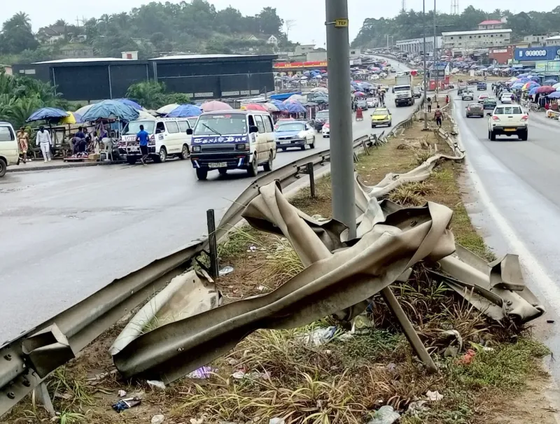 Circulation routière : ces impacts qui déforment la voie publique à Libreville