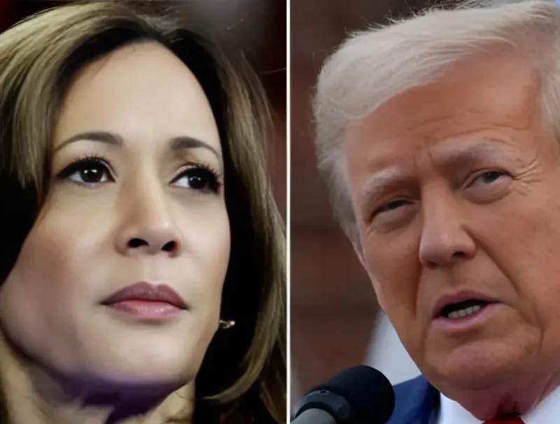 election presidentielle au etats unis Kamela Harris et Donald Trump 