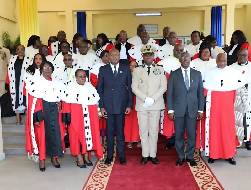 Photo de famille de la rentrée judiciaire 2024-2025 © DR