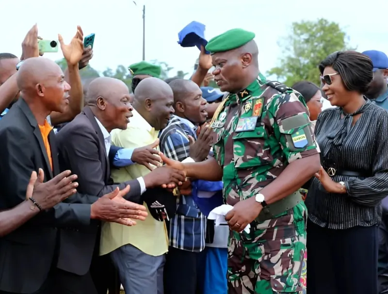 Le president Oligui Nguema et sa femme zita 