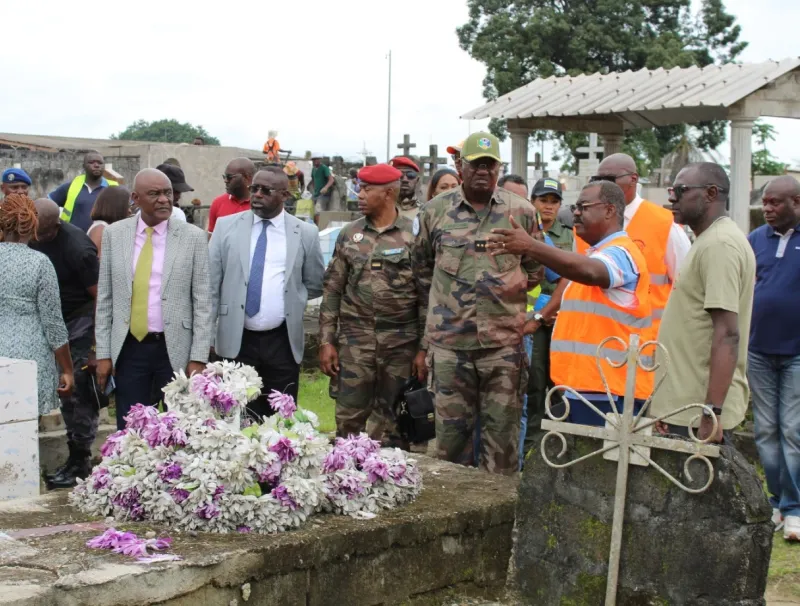 Le délégué spécial chargé de la gestion de la commune de Libreville le général Jude Ibrahim Rapontchombo © DR