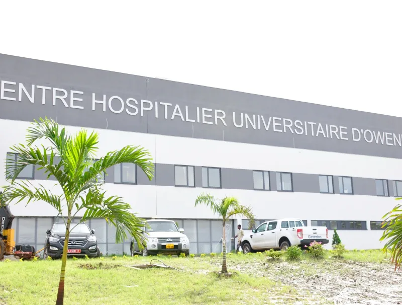 Centre hospitalier universitaire d'Owendo © Aristide Moussavou