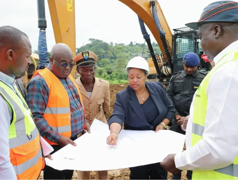 La ministre de l'Éducation nationale, Camélia Ntoutoume-Leclercq a procédé mercredi 4 décembre 2024 dernier au lancement de la deuxième phase du Programme d'investissement dans le secteur de l'éducation (PISE) © DR