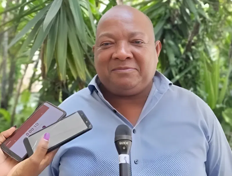 Le président du ROLBG, Georges Mpaga. © L'union 