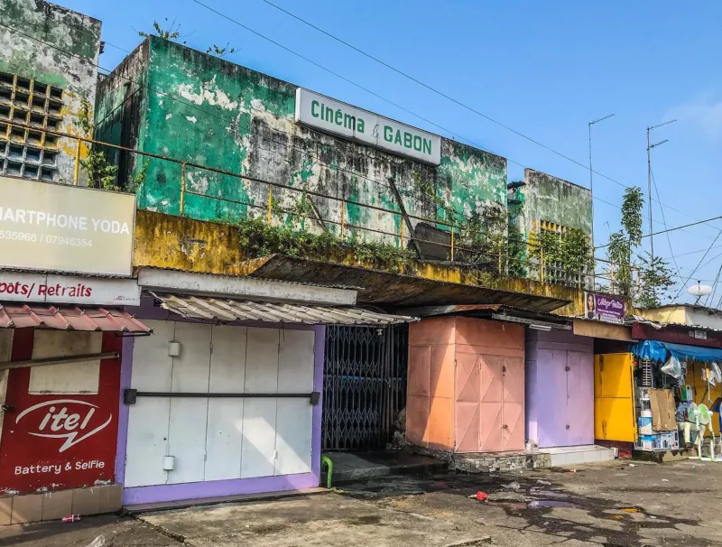 L'ancien cinema le Gabon. © DR 