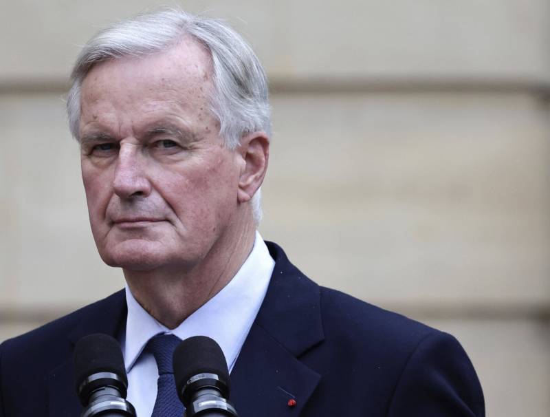 Michel Barnier à Matignon © DR