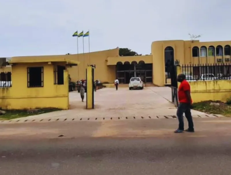 Le palais de justice de la capitale économique, où se tiennent les joutes oratoires. © DR