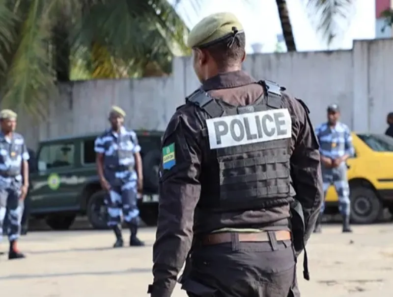 Force de Police Nationale du Gabon © DR