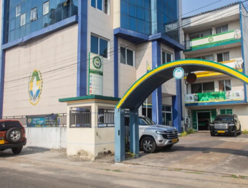 Siège de Parti Démocratique Gabonais