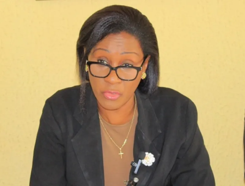 Me Gisèle Eyue Bekale, qui a fustigé la démarche des éléments de la DGR. © DR