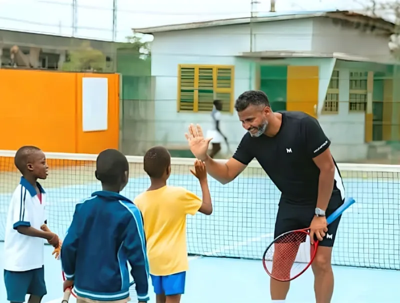 Christophe Couprie. ‘’ Il faut institutionnaliser et financer la pratique du sport le plus tôt possible à l’école.’’ © DR