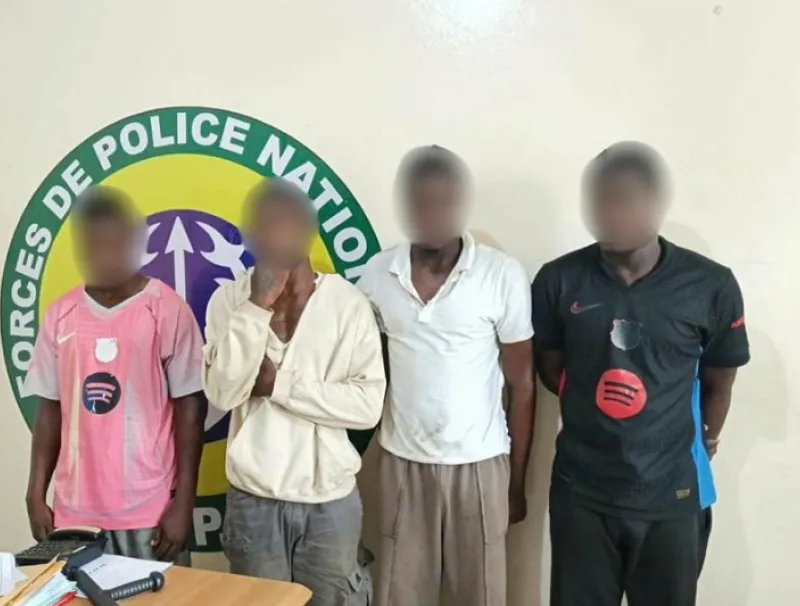 Les violeurs présumés admis à la maison d’arrêt du Château