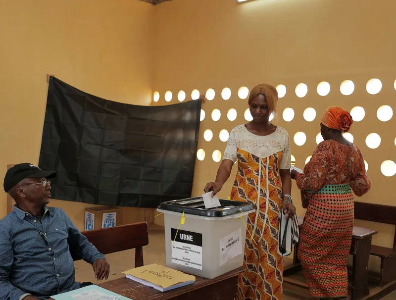 Elections générales en province : Un instantané du vote à Tchibanga. © DR